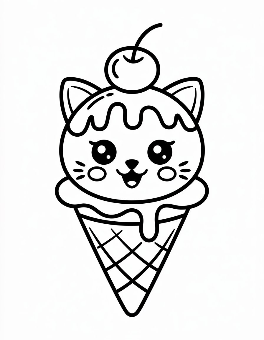 Ice Cream Cat